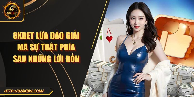 8KBET lừa đảo giải mã sự thật phía sau những lời đồn